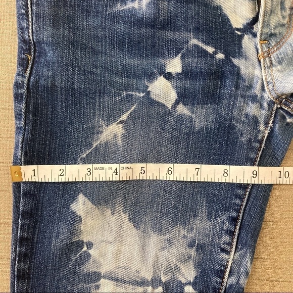 Custom Bleached American Eagle Straight Jeans 6 - Picture 11 of 14